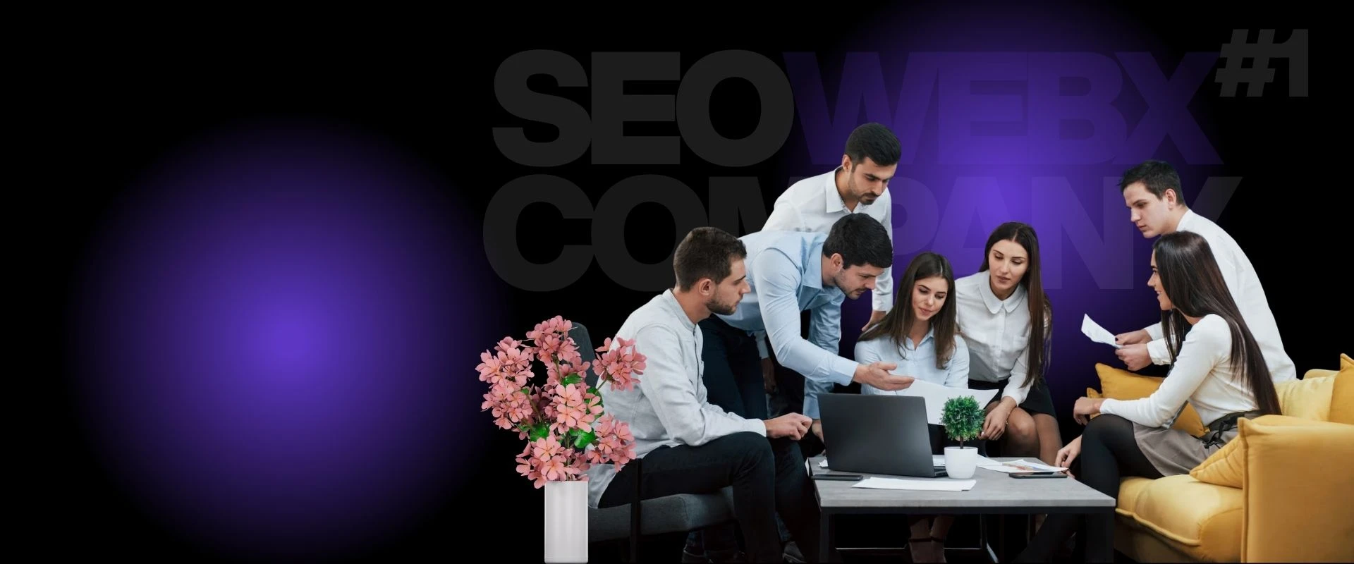 Seowebx team working to deliver professional web development and digital solutions