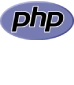 PHP logo representing server-side web development technology used by Seowebx