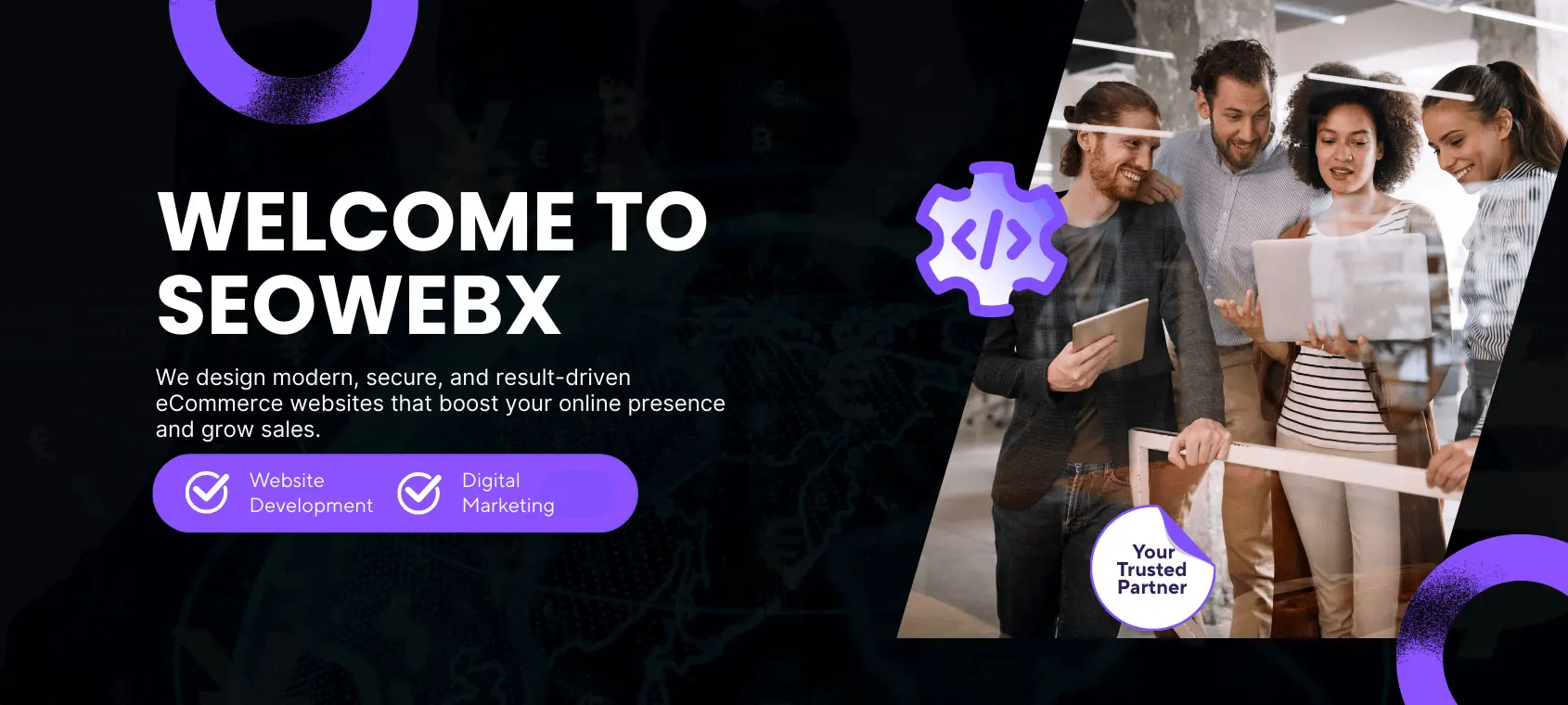 Seowebx Web Development and Digital Marketing Company Banner