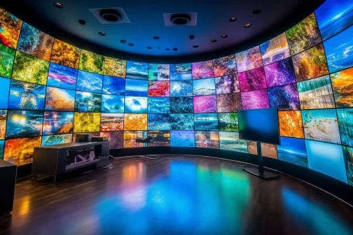 Media entertainment website design video content SEO