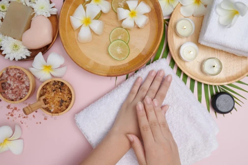 Beauty salon wellness website design SEO